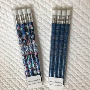 NIB Vera Bradley Mechanical Pencils 2 sets of 4.